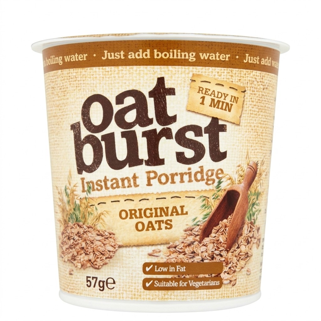Oat Burst Instant Porridge Original Oats 57g