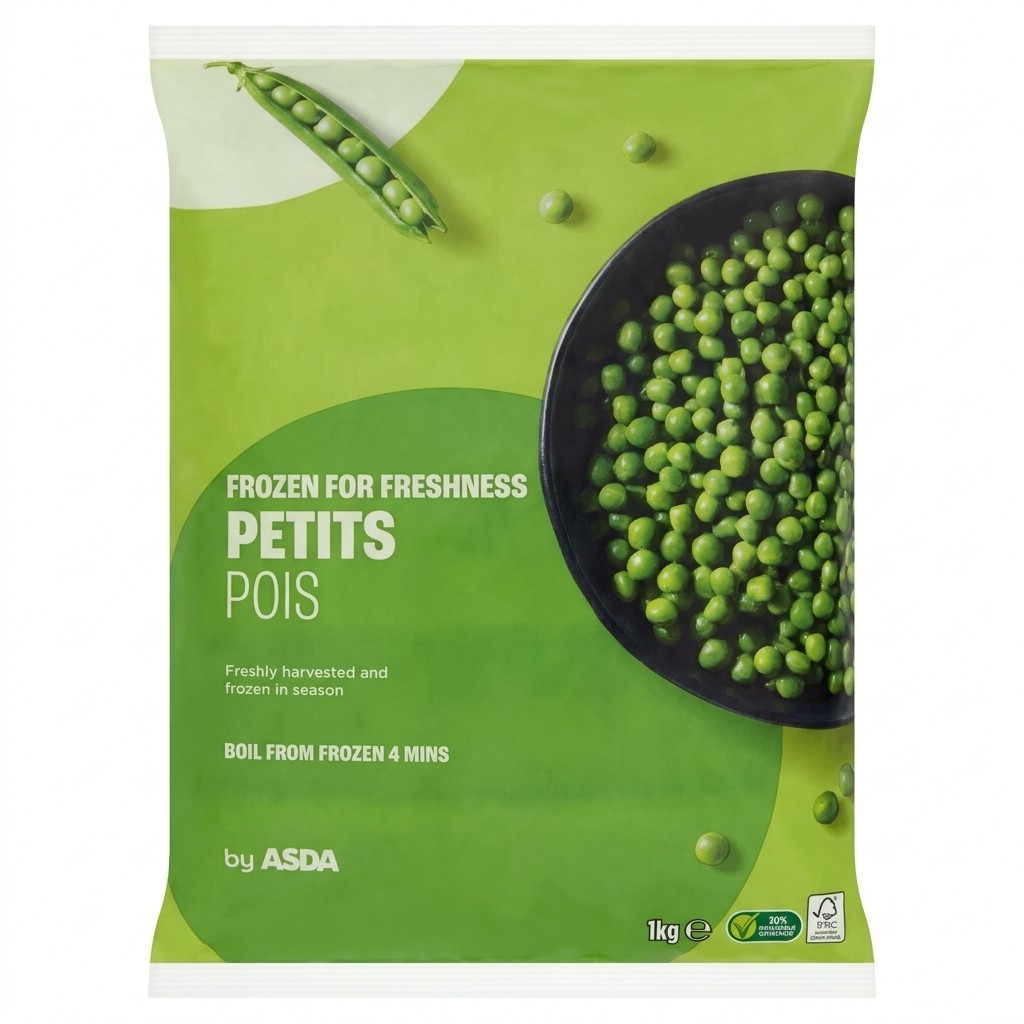 ASDA Petits Pois 1kg