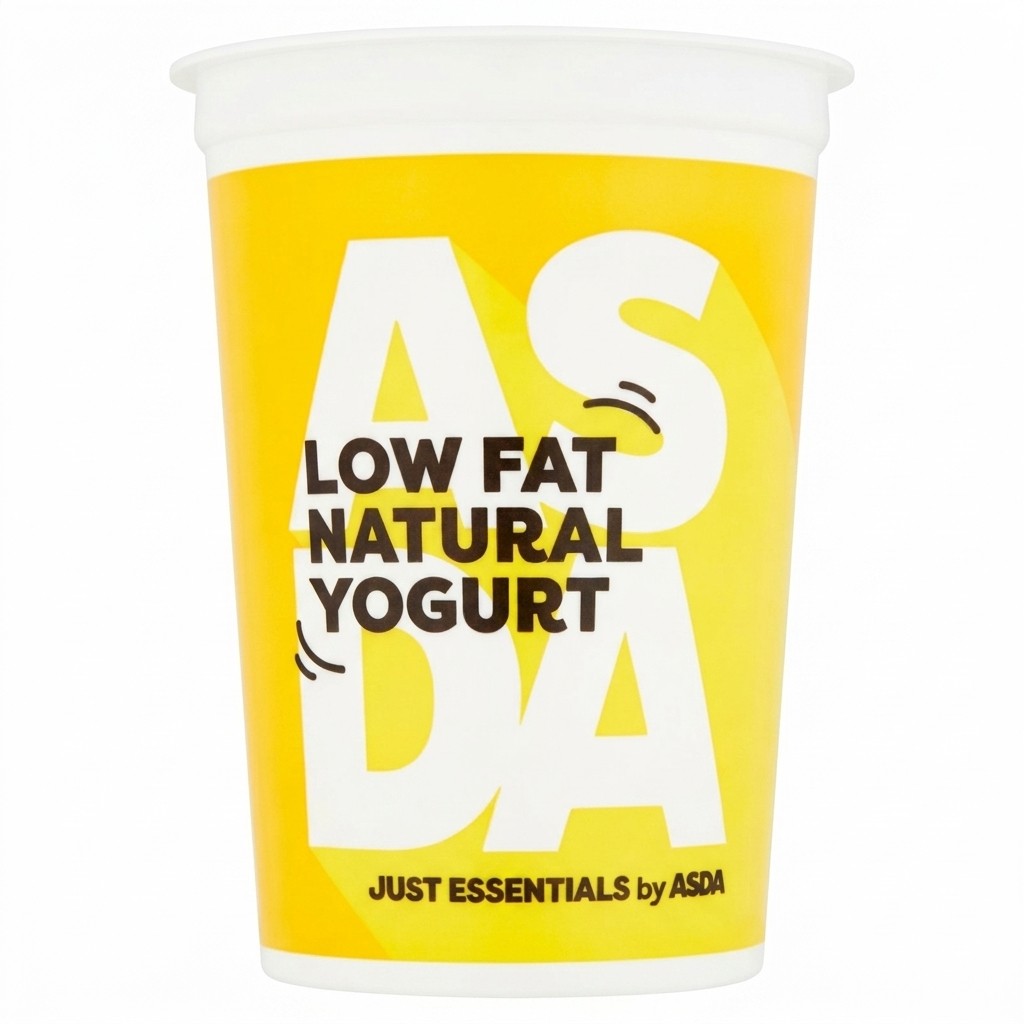ASDA Low Fat Natural Yogurt 500g