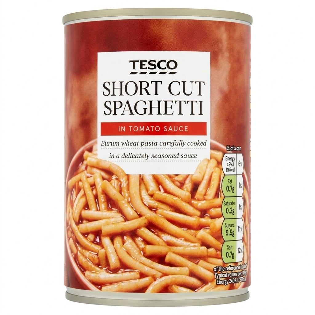 Tesco Short Cut Spaghetti 410g