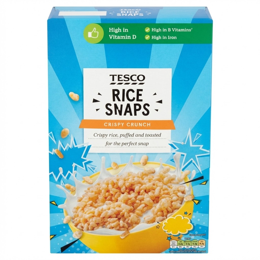 Tesco Rice Snaps 375g