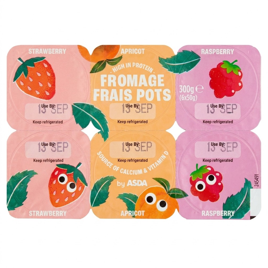 ASDA Fromage Frais Pots 300g