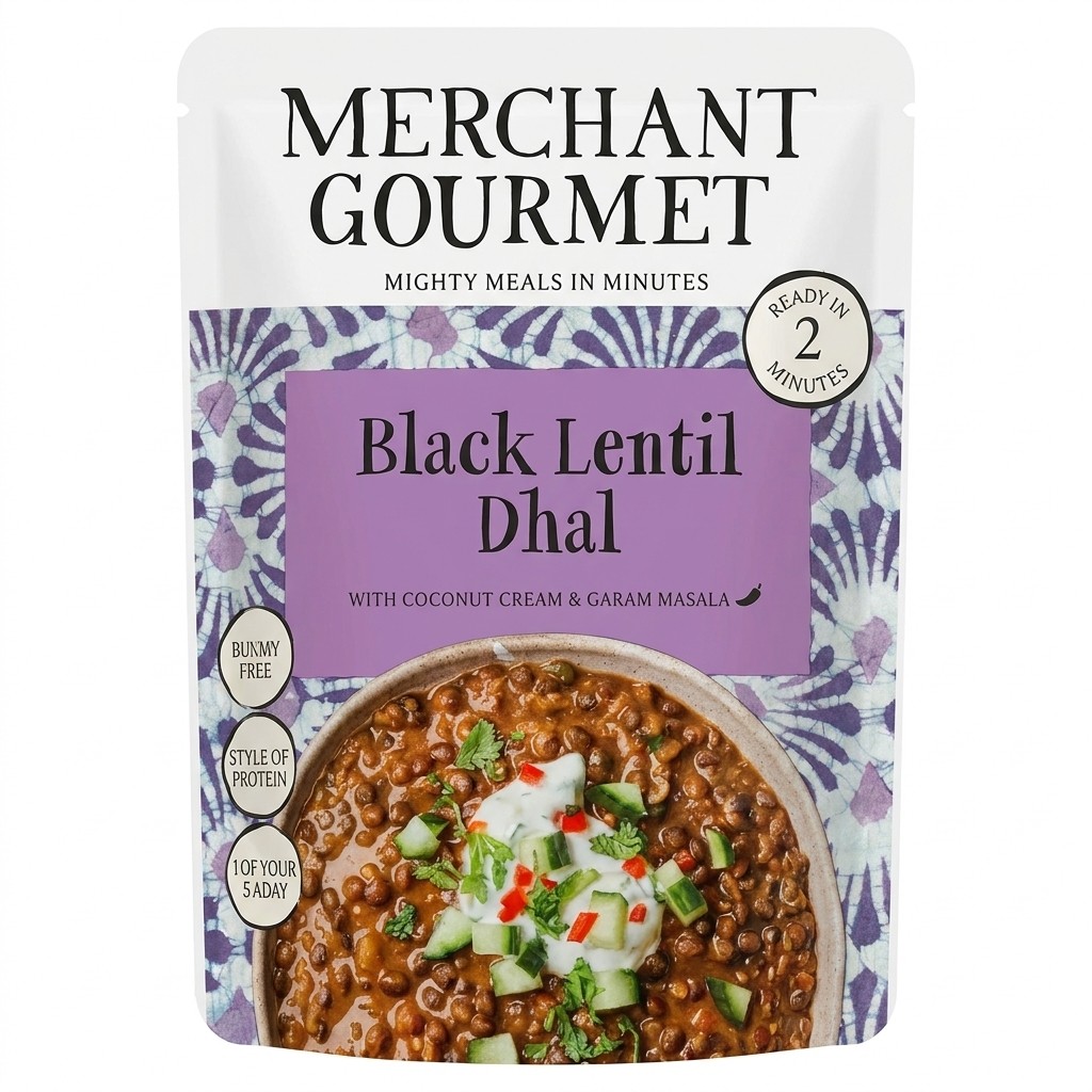 Merchant Gourmet Black Lentil Dhal 280g