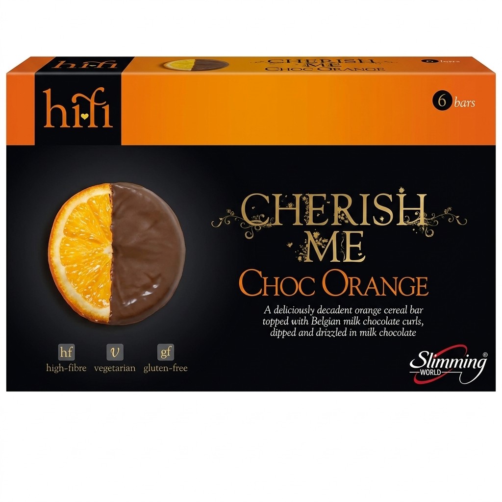 HiFi Cherish Me Choc Orange 6 bars