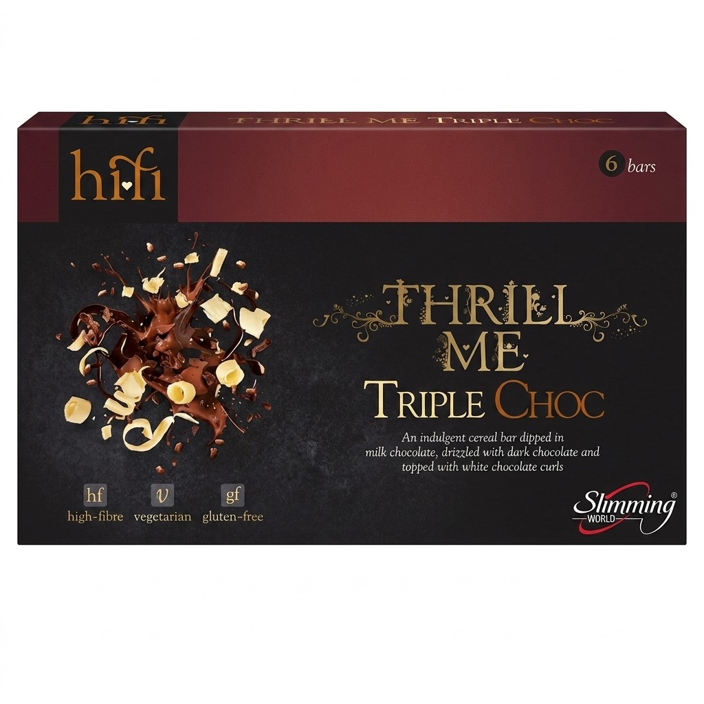 hifi Thrill Me Triple Choc 6 bars