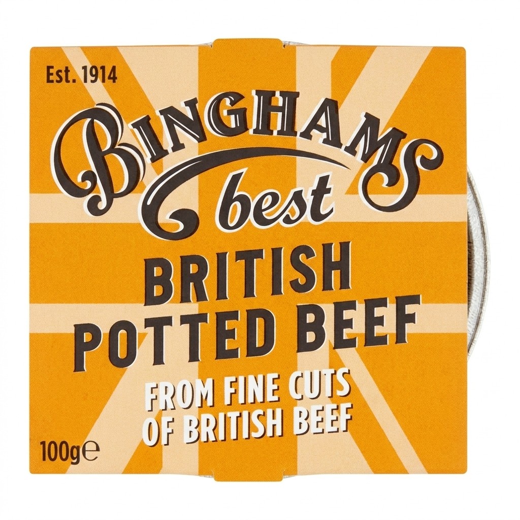 Binghams Best British Potted Beef 100g