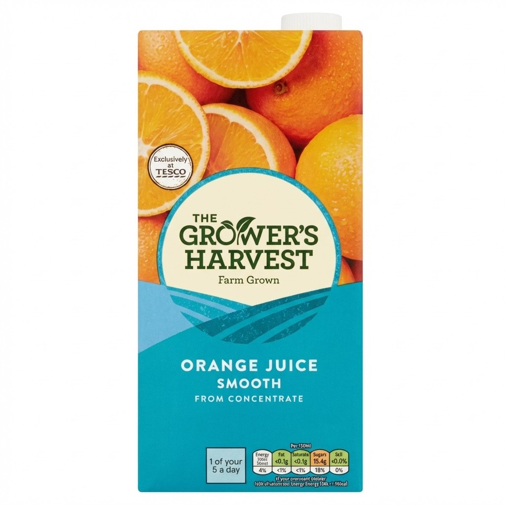The Grower's Harvest Orange Juice 2l