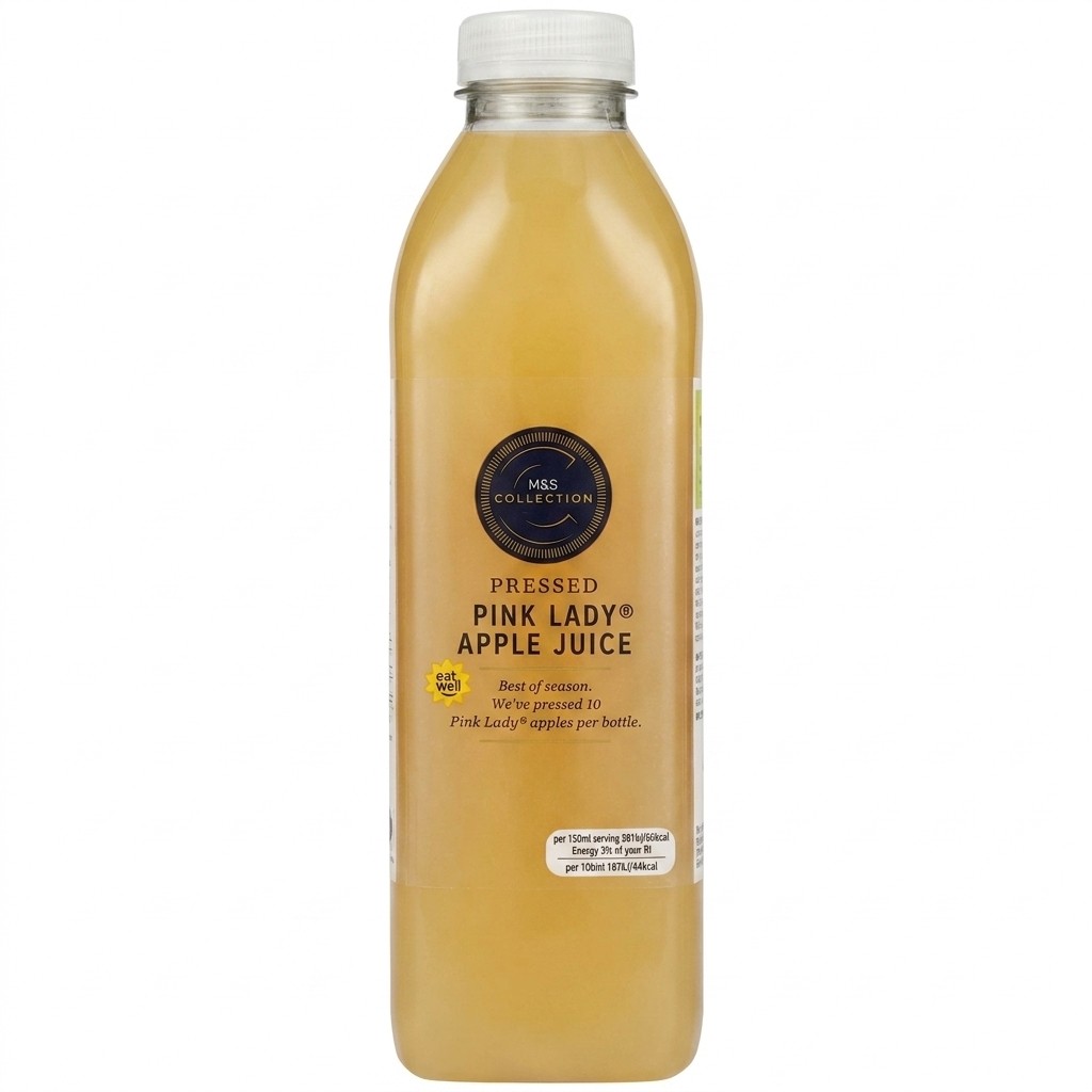 M&S Pressed Pink Lady Apple Juice 1l