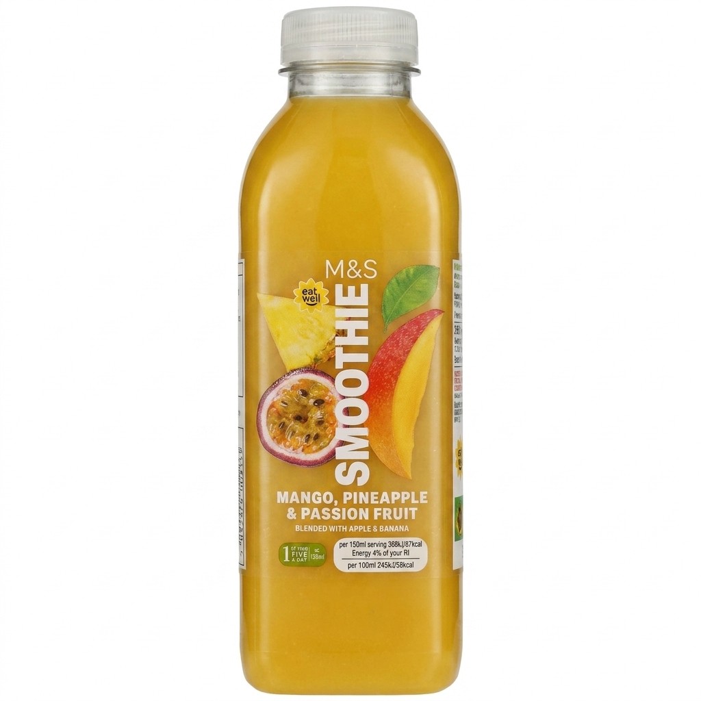 M&S Smoothie Mango, Pineapple & Passion Fruit 750ml