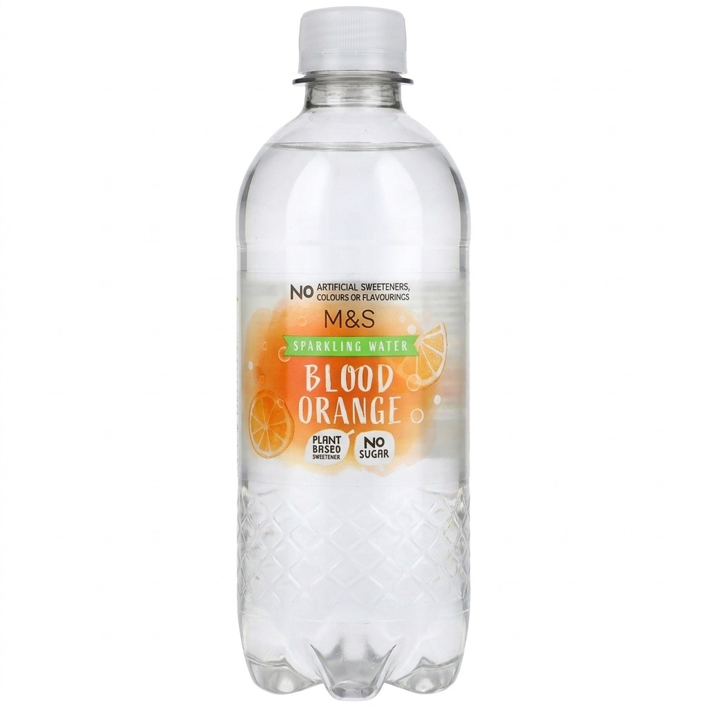 M&S Sparkling Water Blood Orange 500ml