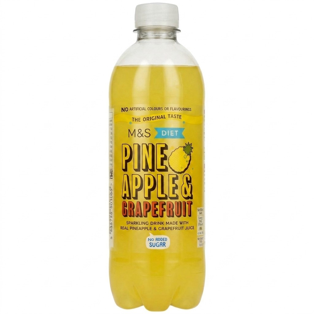 M&S Diet Pineapple & Grapefruit 500ml