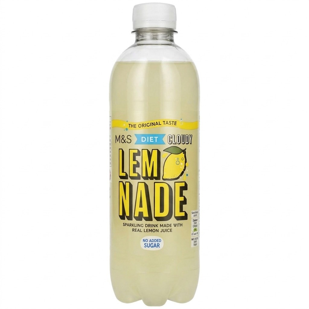 M&S Diet Cloudy Lemonade 500ml