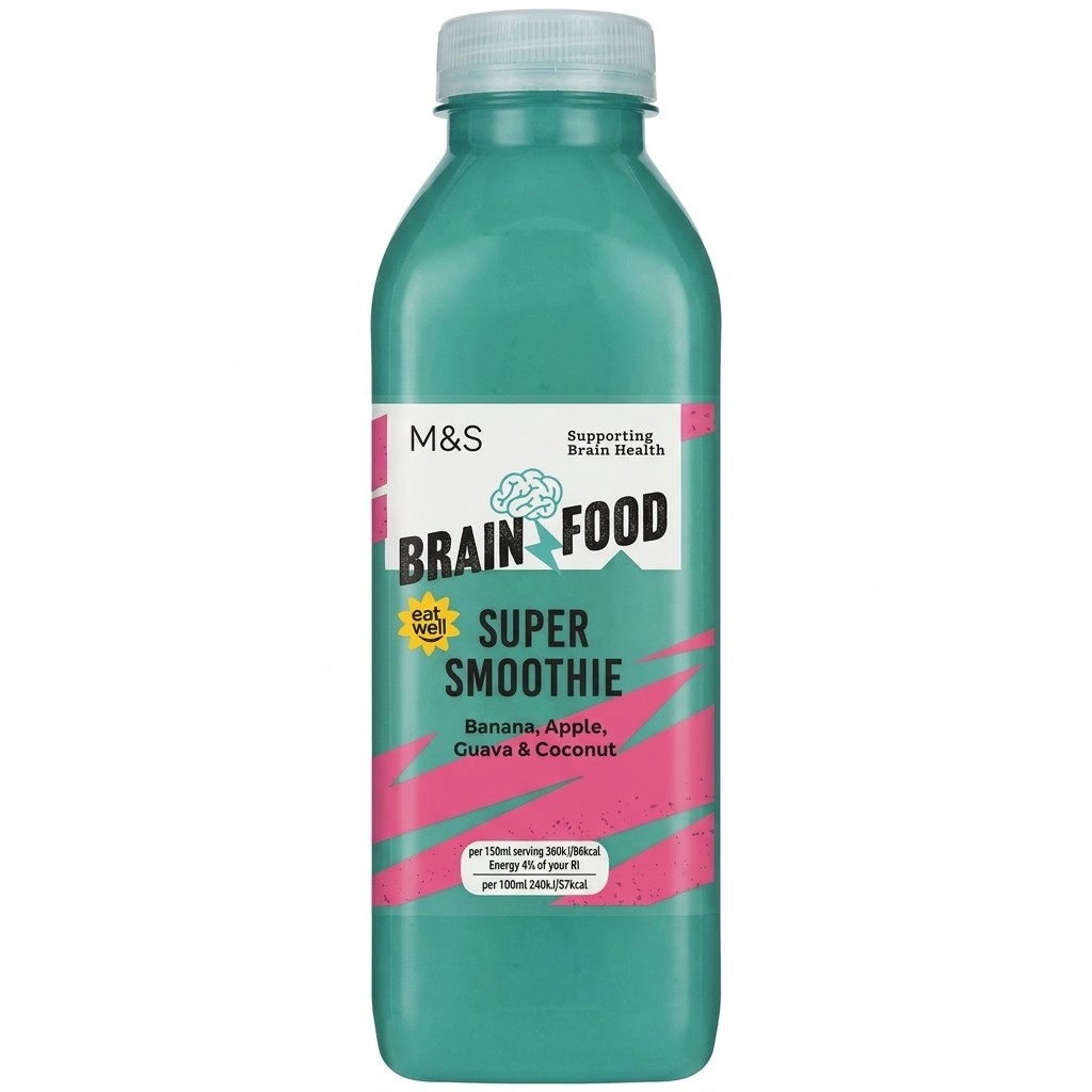 M&S Brain Food Super Smoothie 750ml