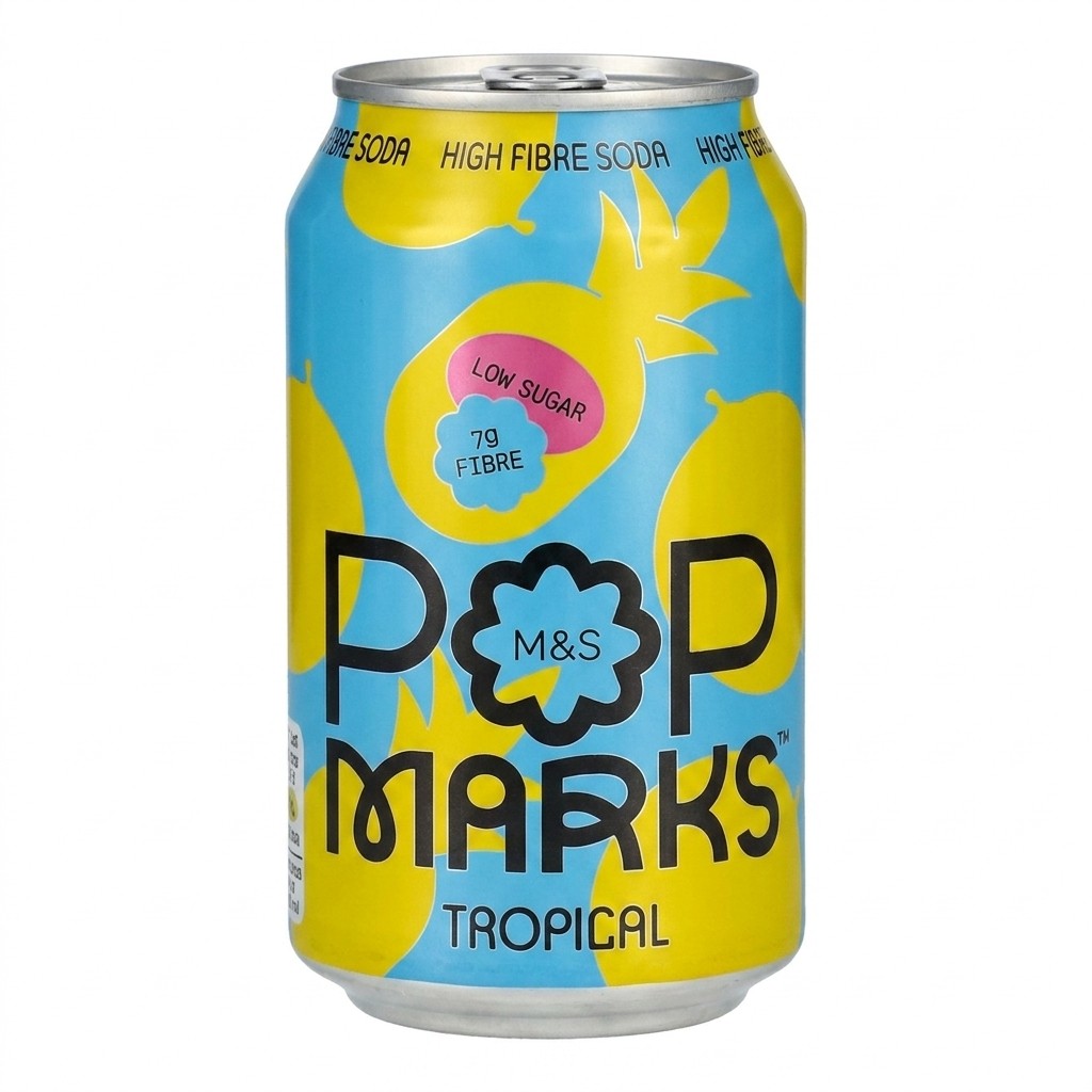 M&S Pop Marks Tropical 330ml