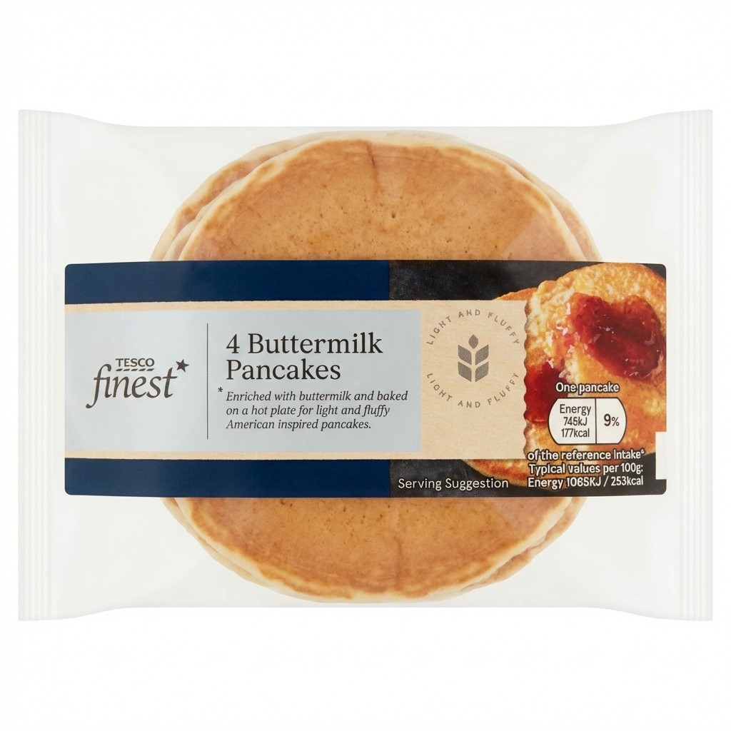Tesco Finest Buttermilk Pancakes 4pcs