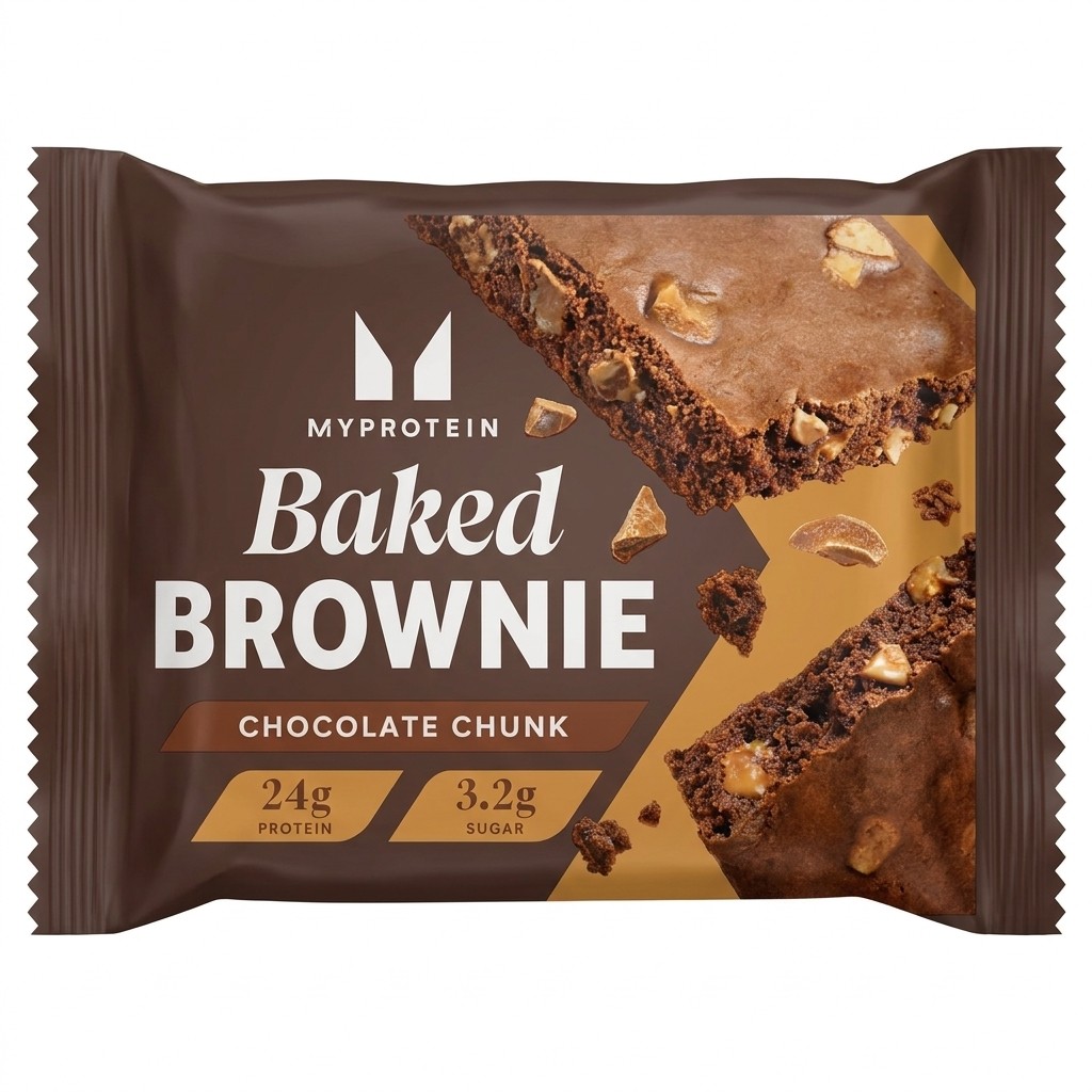 MyProtein Baked Brownie Chocolate Chunk 75g