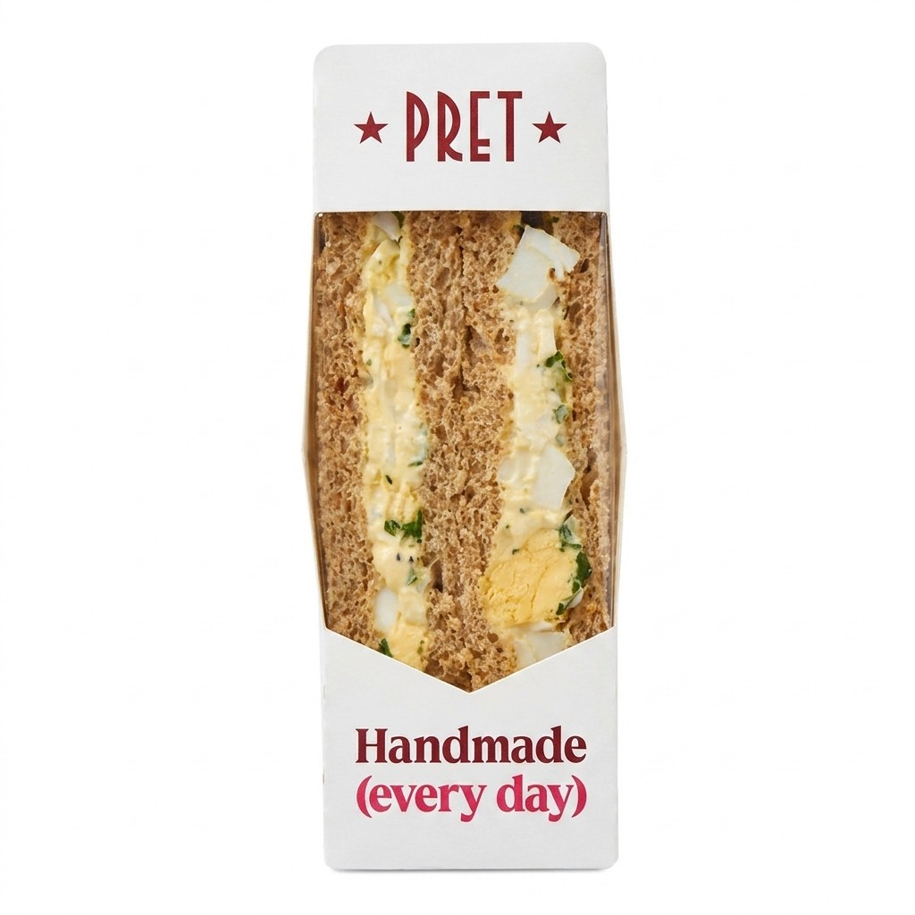 Pret Free-Range Egg Mayo Sandwich