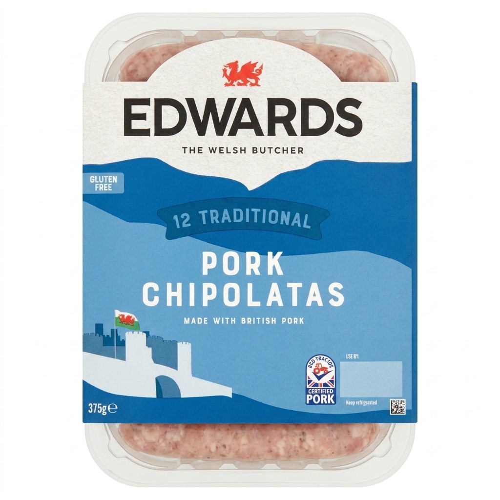 Edwards Pork Chipolatas 375g