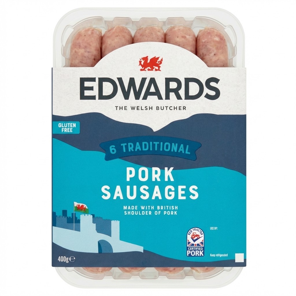 Edwards Pork Sausages 400g