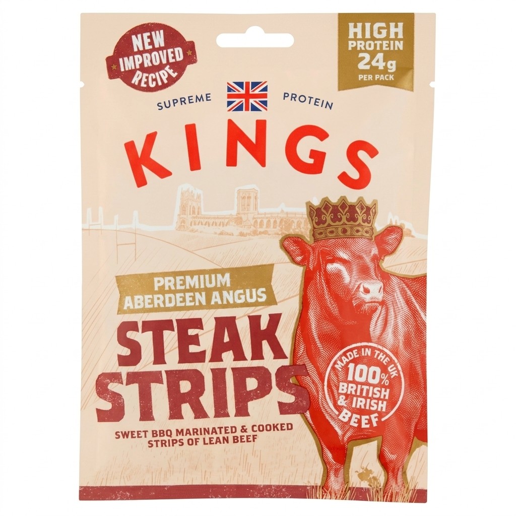Kings Steak Strips 60g