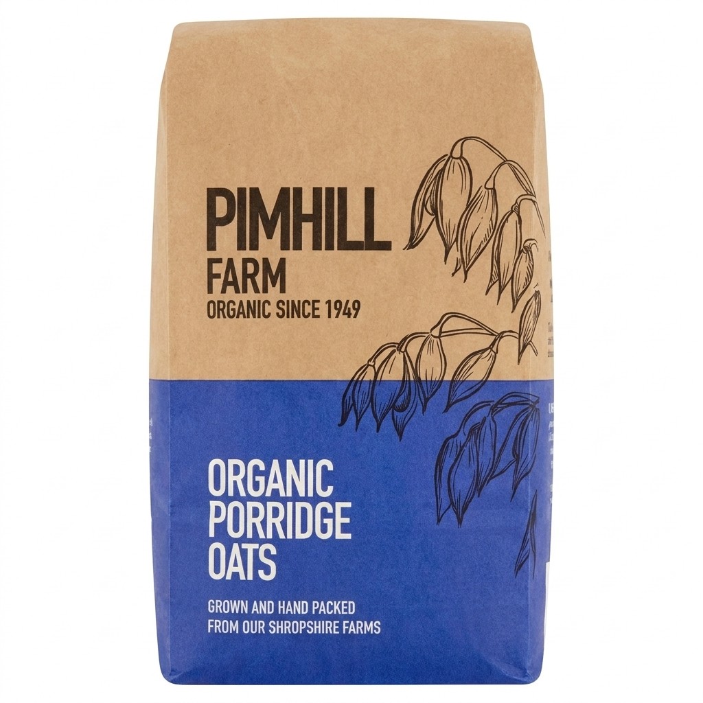 Pimhill Farm Organic Porridge Oats 850g