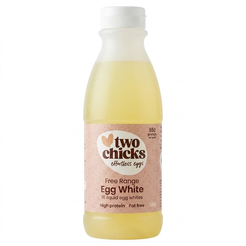 Two Chicks Free Range Egg White 500g