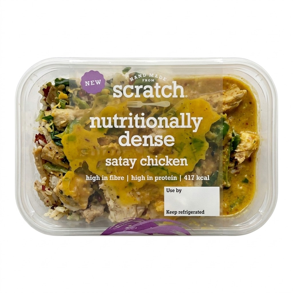 Scratch Satay Chicken 380g