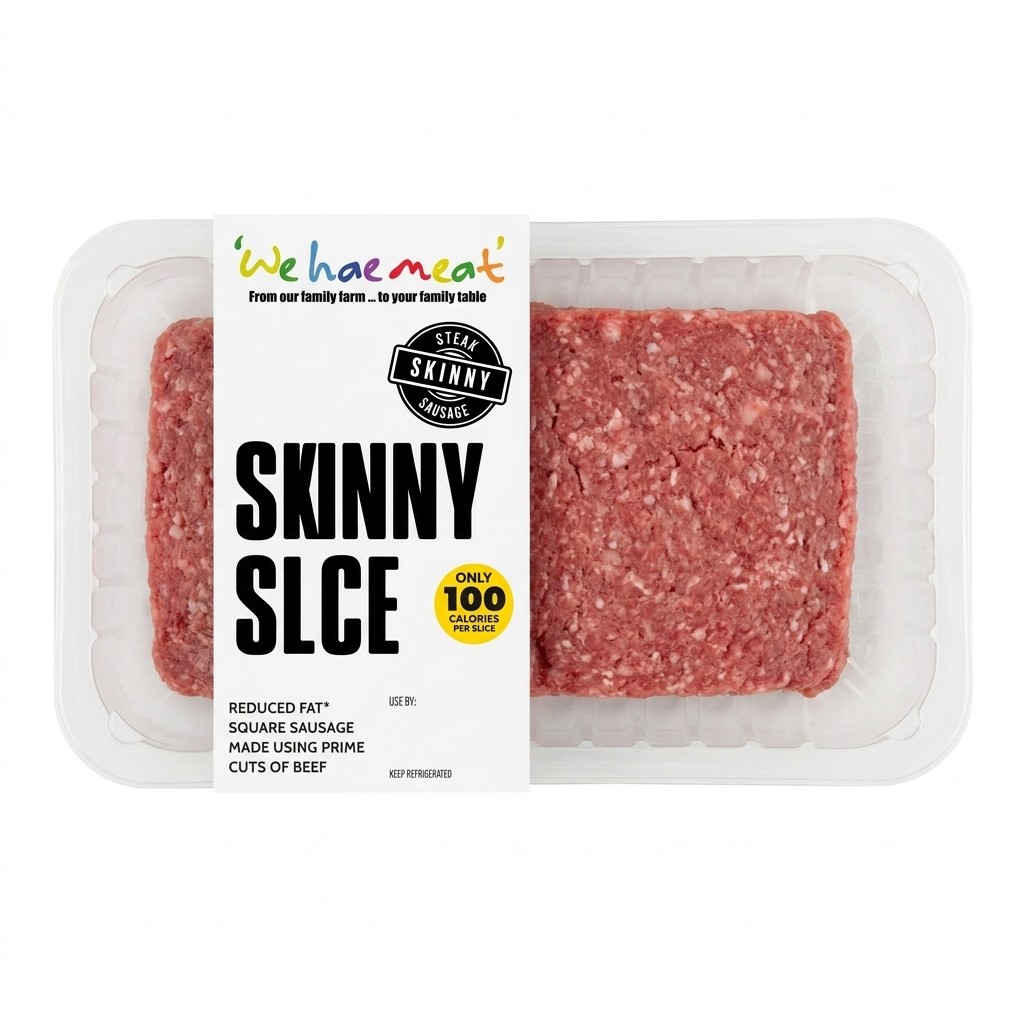 We Hae Meat Skinny Slice Beef Sausage 260g
