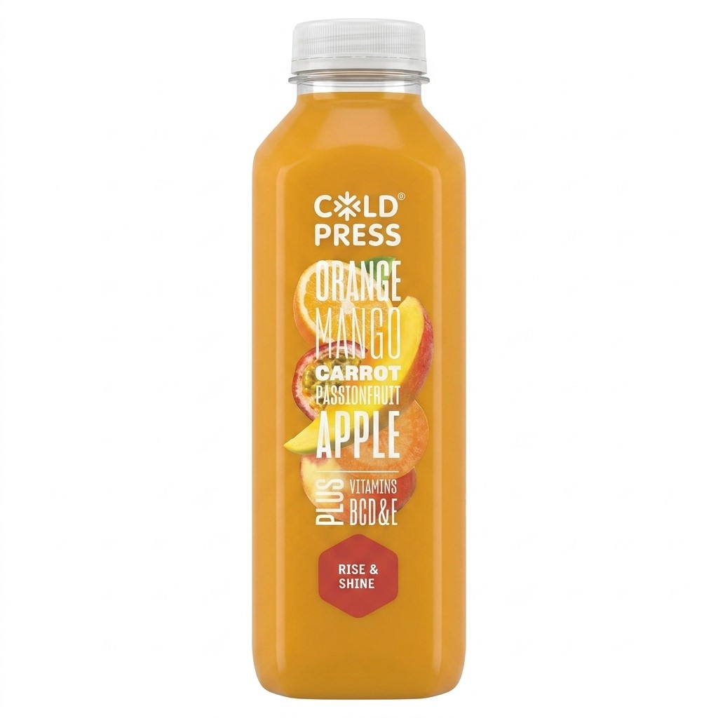 Cold Press Orange Mango Carrot Passionfruit Apple 600ml