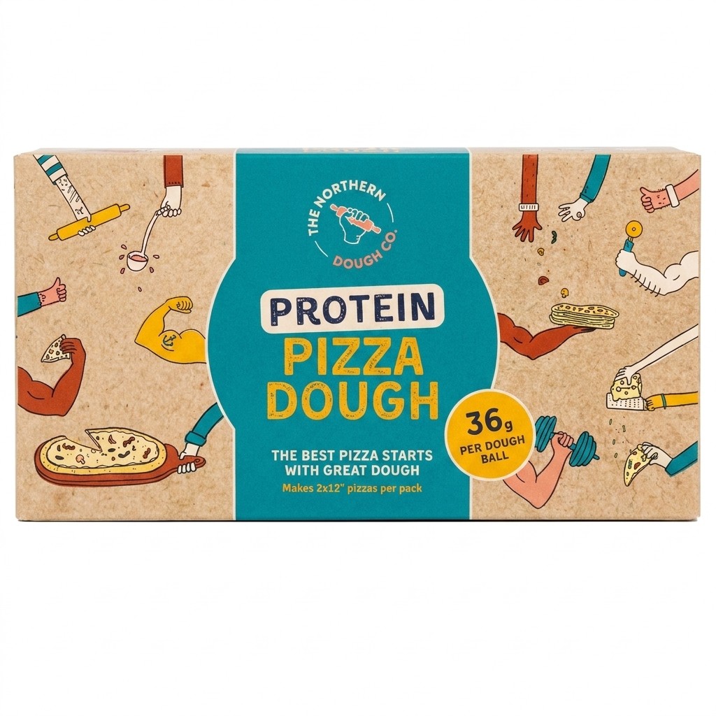 The Northern Dough Co Protein Pizza Dough 36g