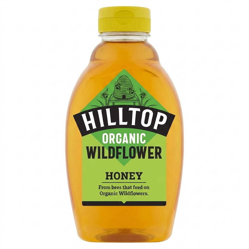 Hilltop Organic Wildflower Honey 720g