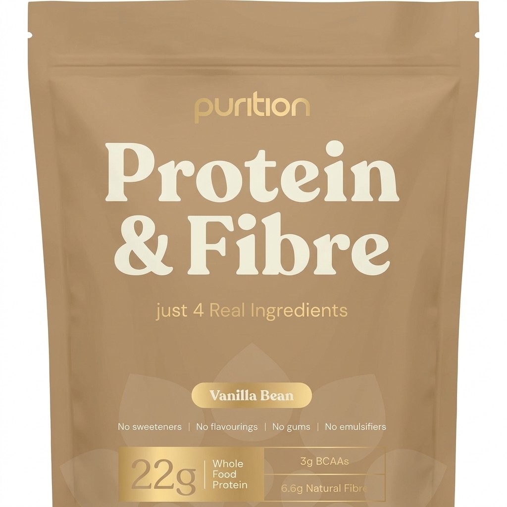 Purition Protein & Fibre Vanilla Bean 500g