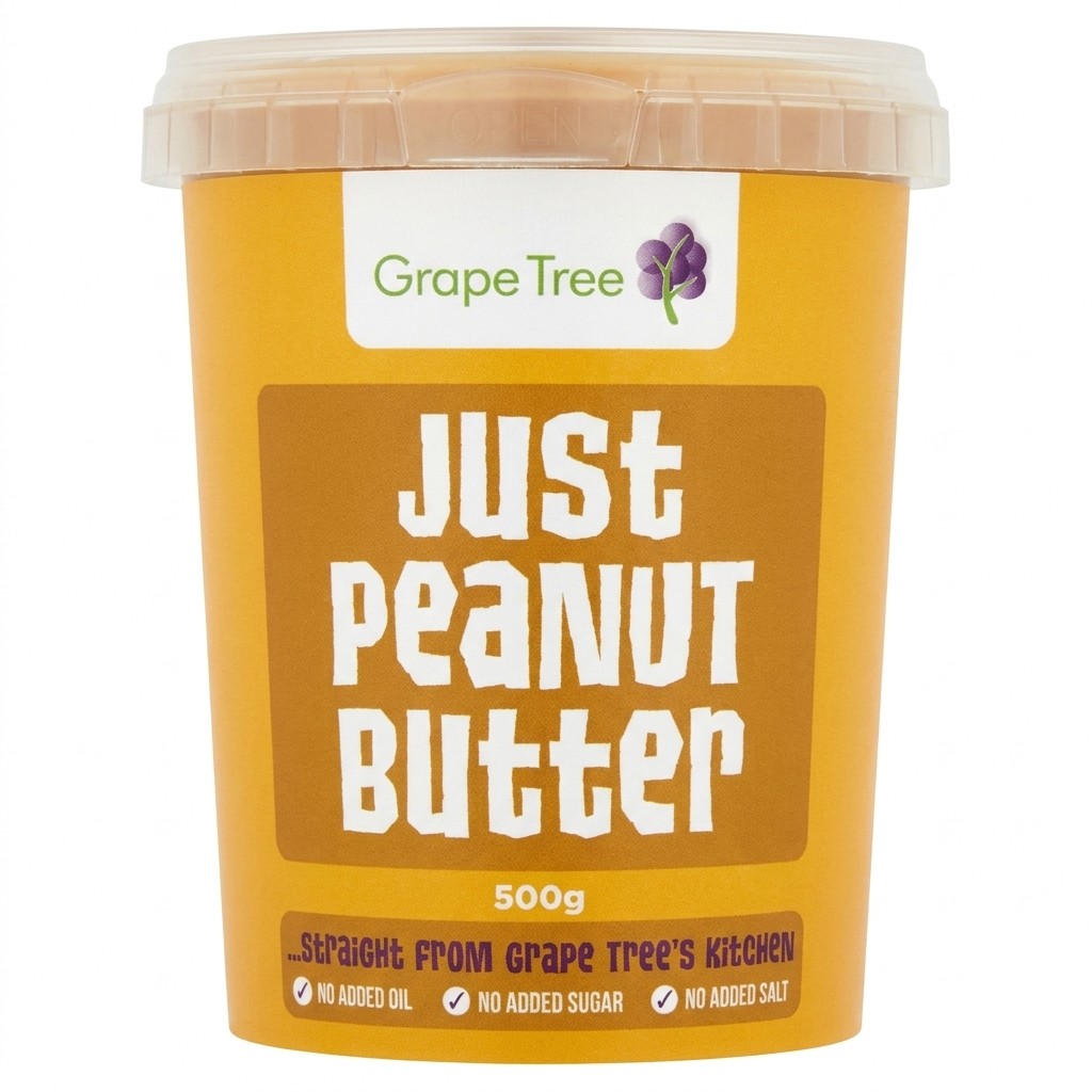 Grape Tree Just Peanut Butter 500g