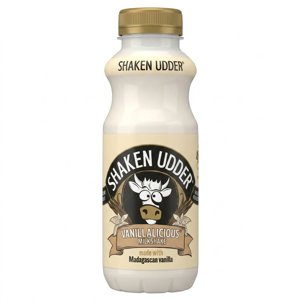 Shaken Udder Vanillalicious Milkshake 330ml