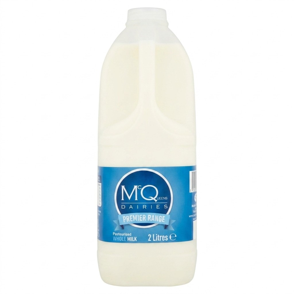 McQueens Dairies Whole Milk 2L