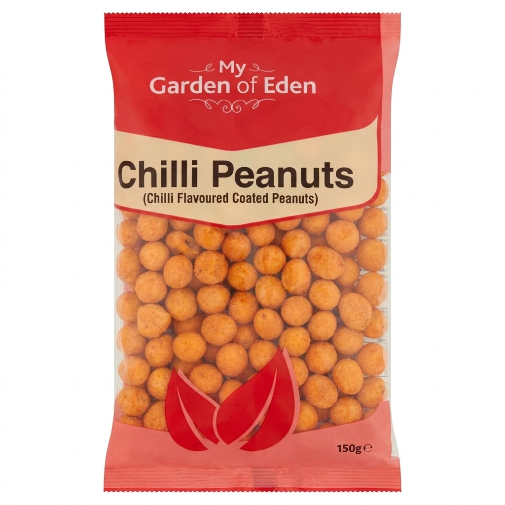 My Garden of Eden Chilli Peanuts 150g