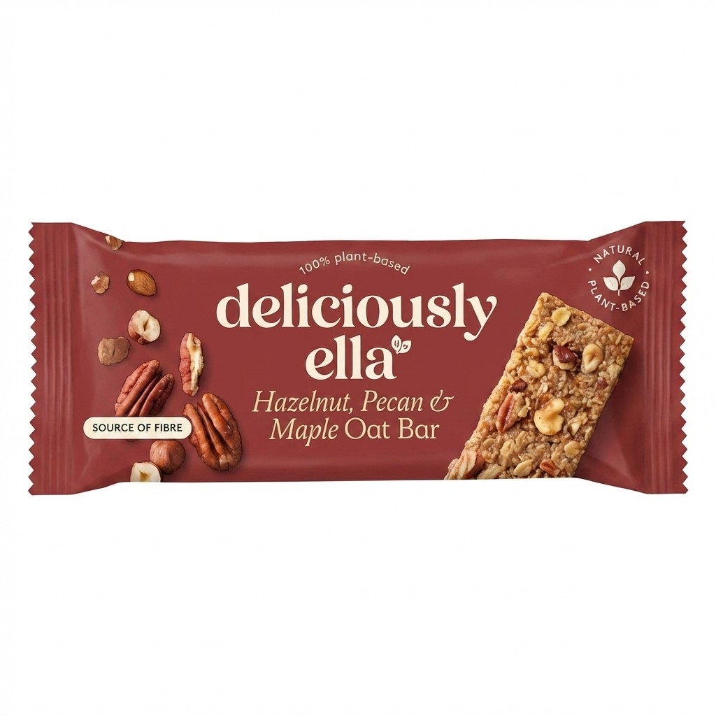 Deliciously Ella Hazelnut, Pecan & Maple Oat Bar 50g