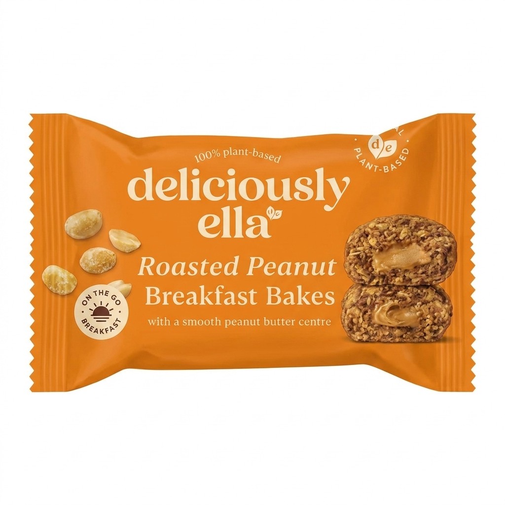 Deliciously Ella Roasted Peanut Breakfast Bakes 50g