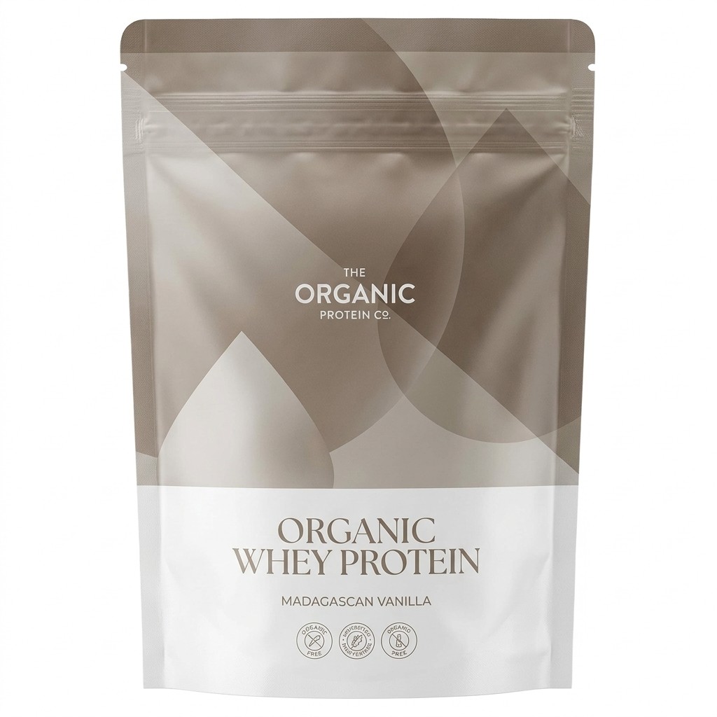 The Organic Protein Co. Organic Whey Protein Madagascan Vanilla 400g