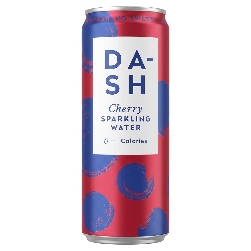 Dash Cherry Sparkling Water 330ml
