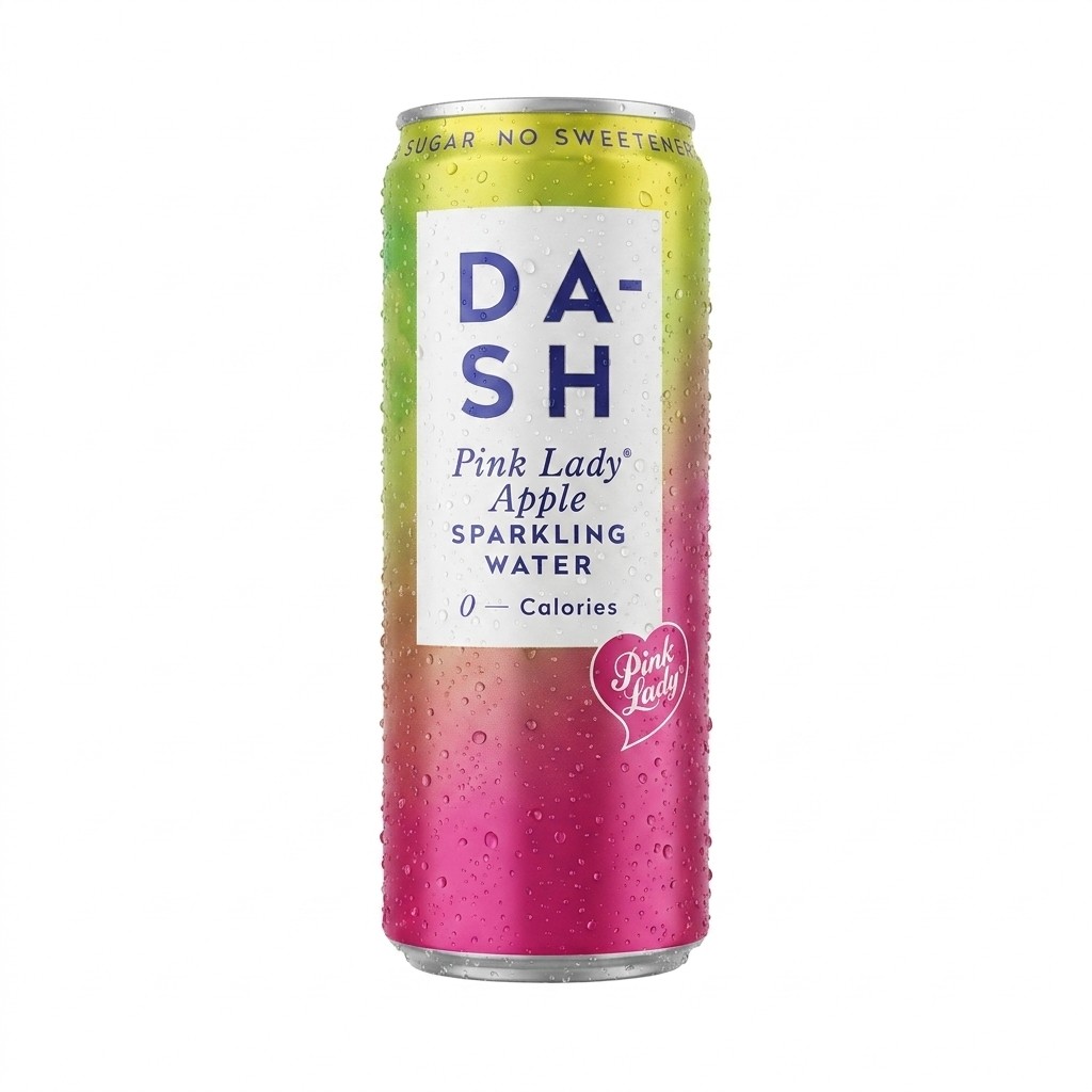 Dash Pink Lady Apple Sparkling Water 330ml