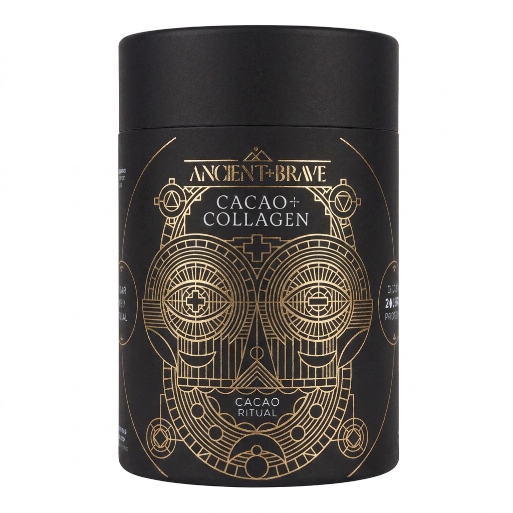 Ancient + Brave Cacao + Collagen 250g