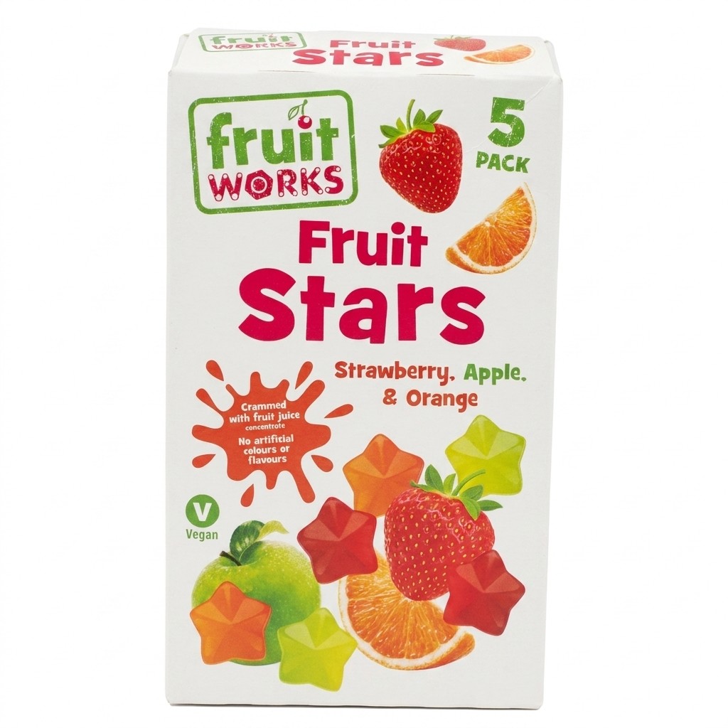 Fruit Works Fruit Stars 90g
