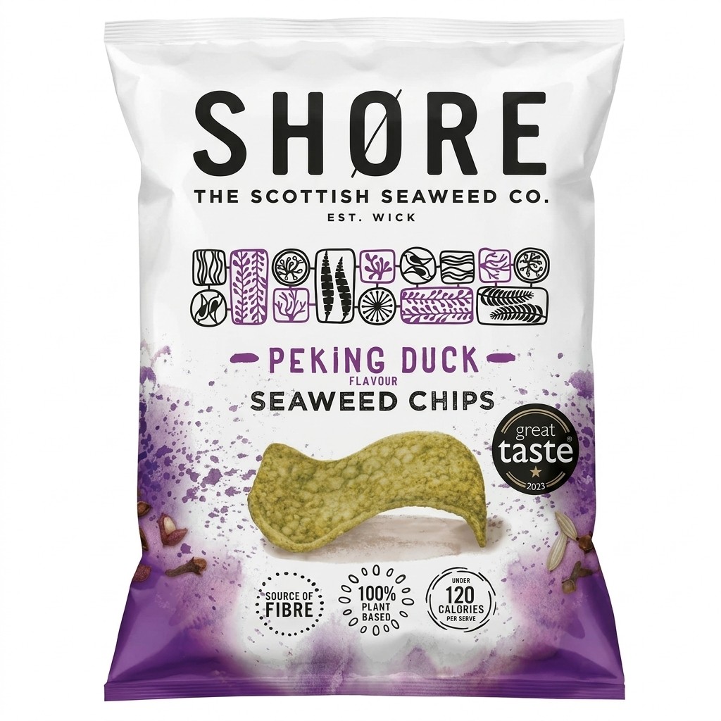 Shore Peking Duck Seaweed Chips 80g