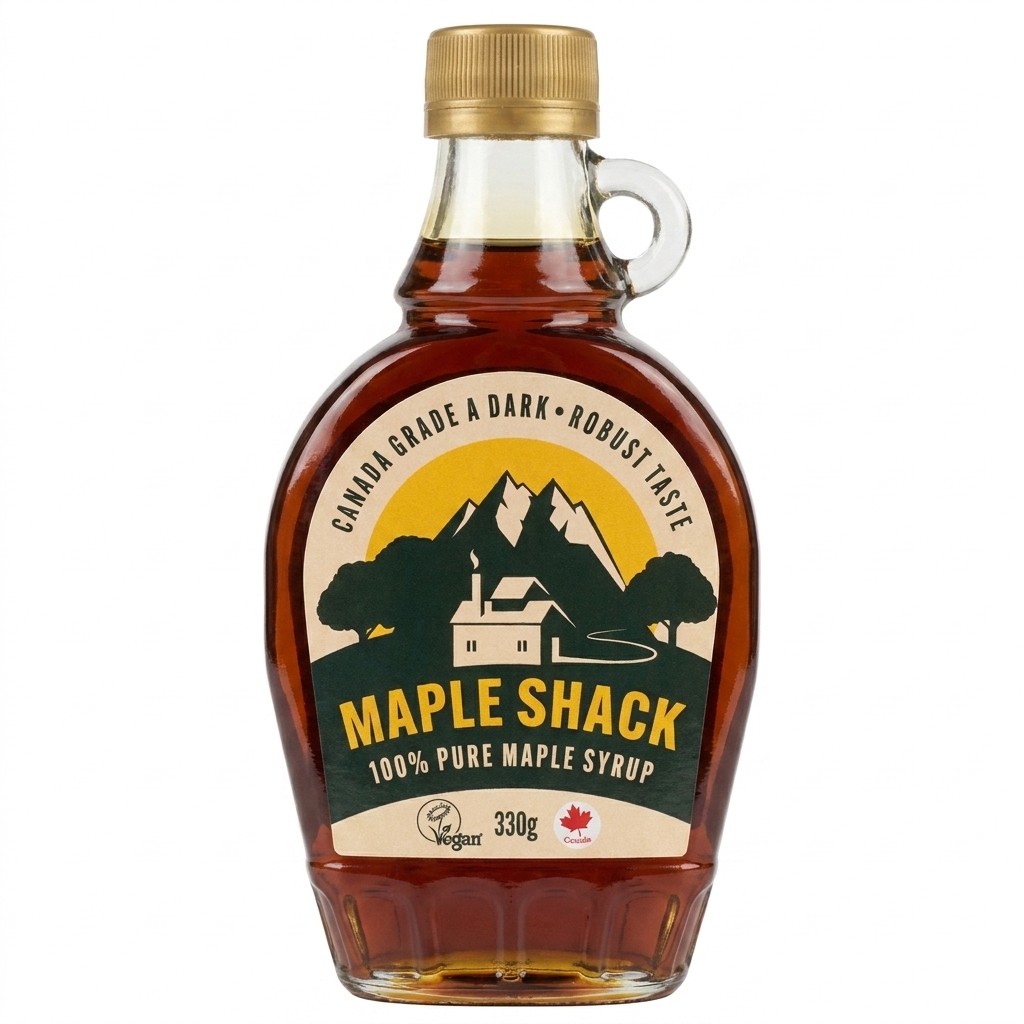 Maple Shack 100% Pure Maple Syrup 330g