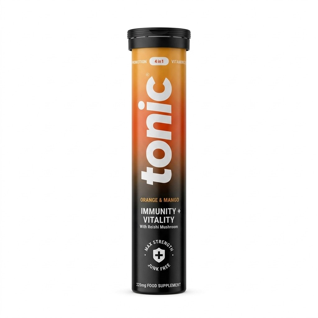 Tonic Immunity + Vitality Orange & Mango 20 tablets