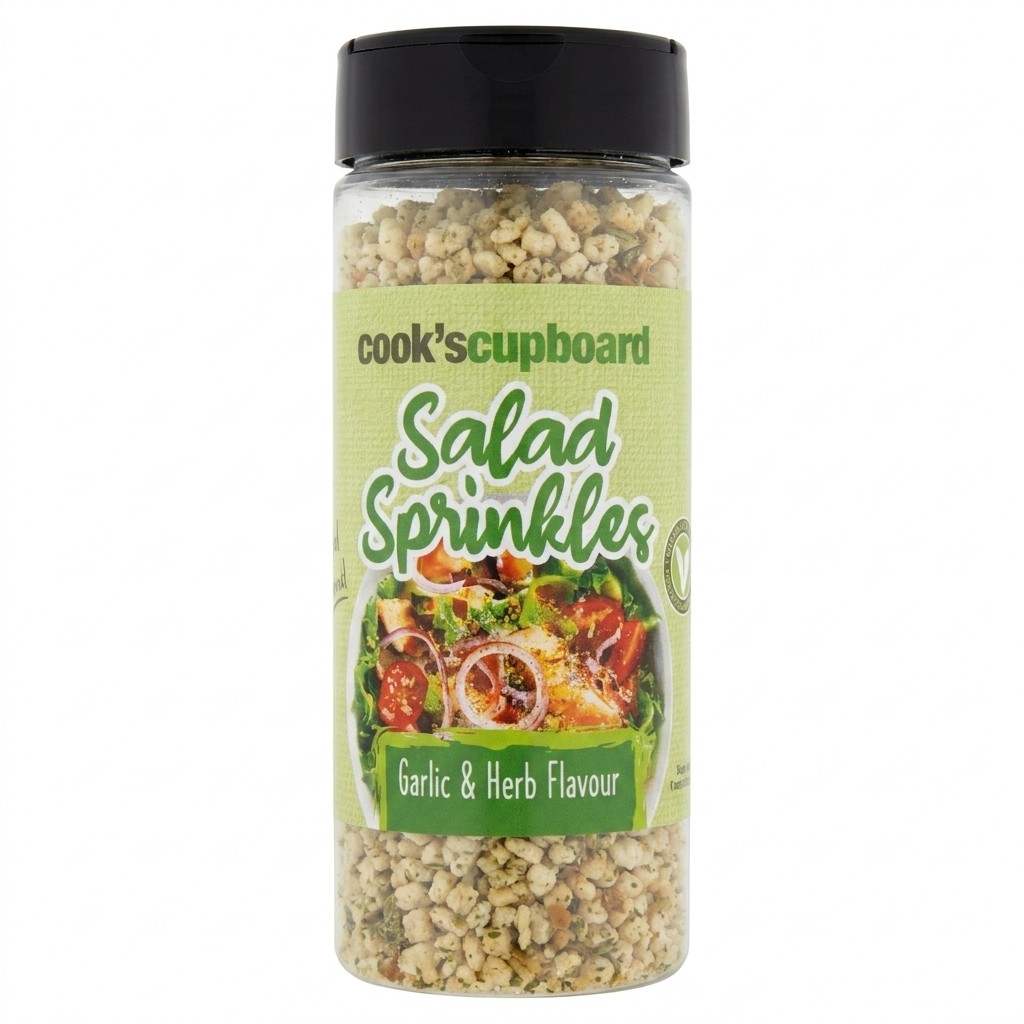 Cook's Cupboard Salad Sprinkles Garlic & Herb Flavour