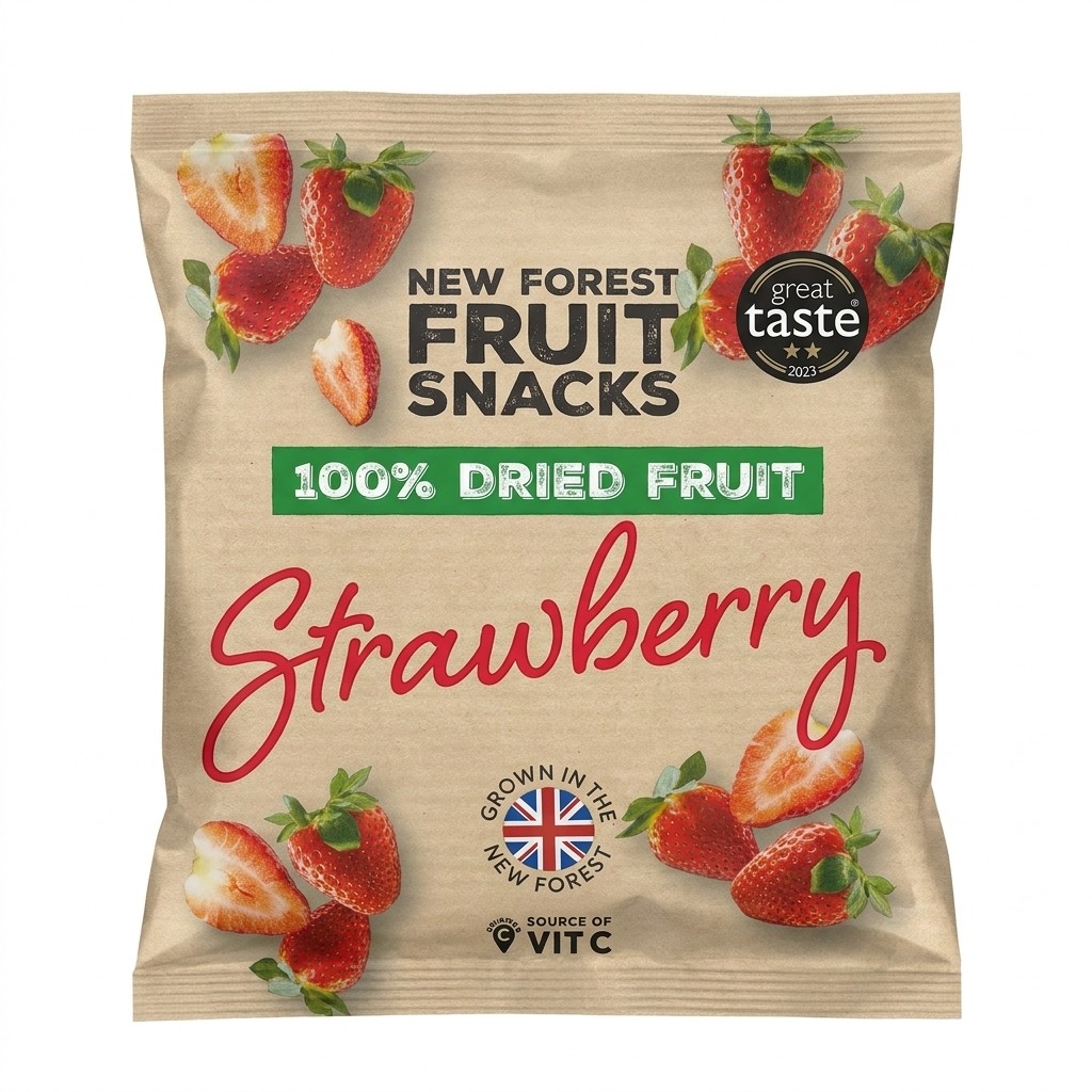 New Forest Fruit Snacks Strawberry 10g