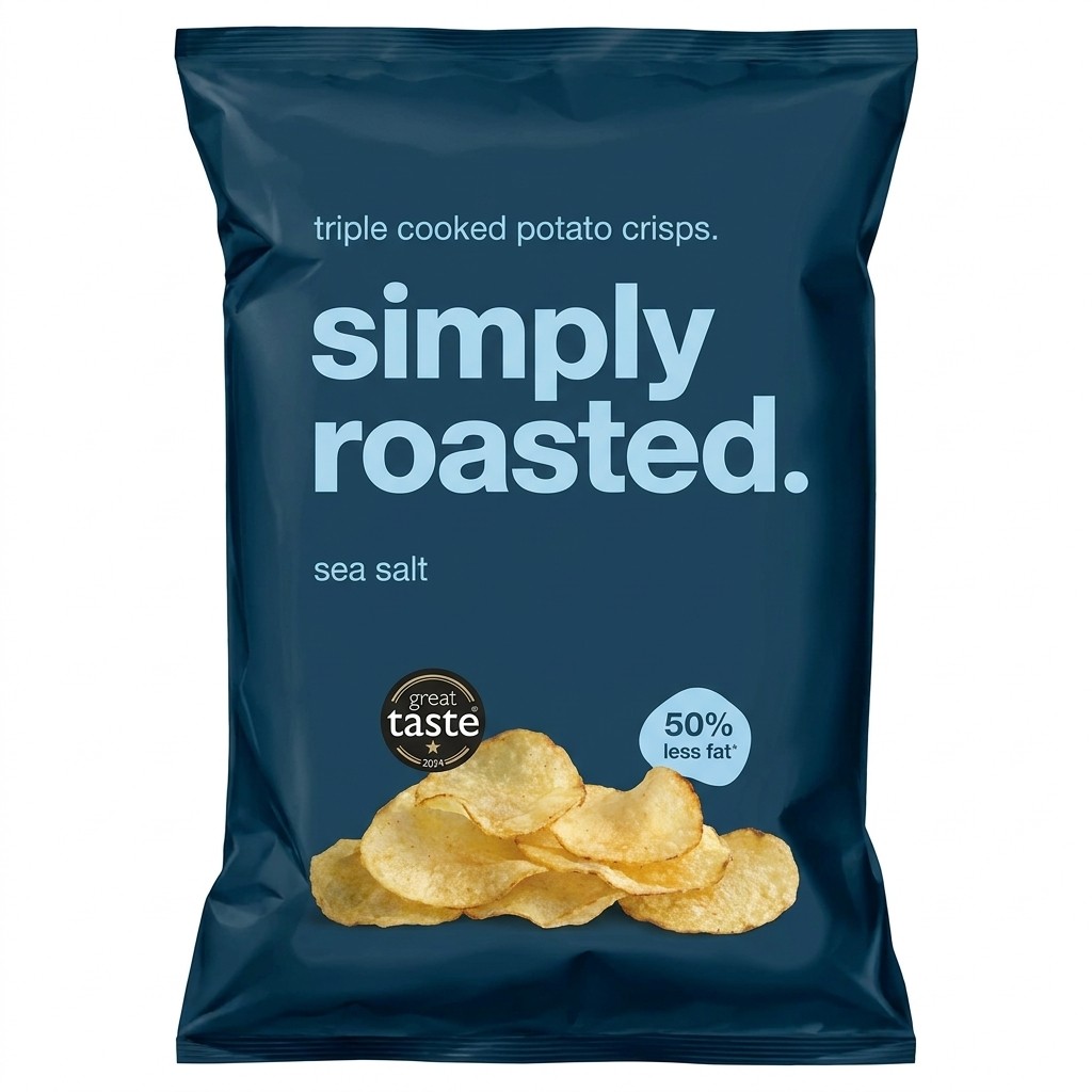 Simply Roasted Sea Salt Potato Crisps