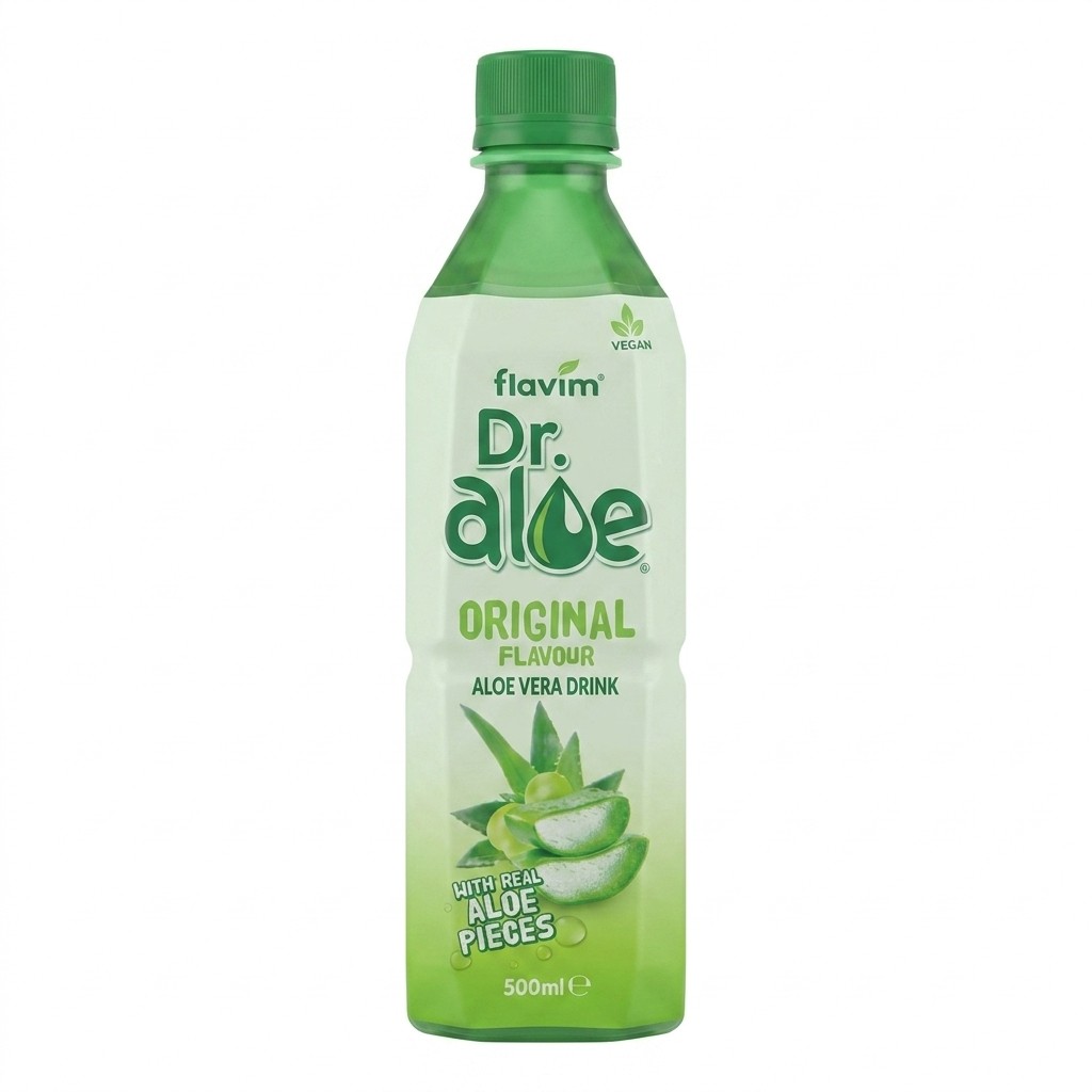 flavita Dr. Aloe Original Flavour Aloe Vera Drink 500ml